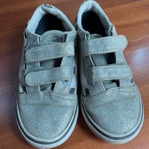 Van - Silver Glitter